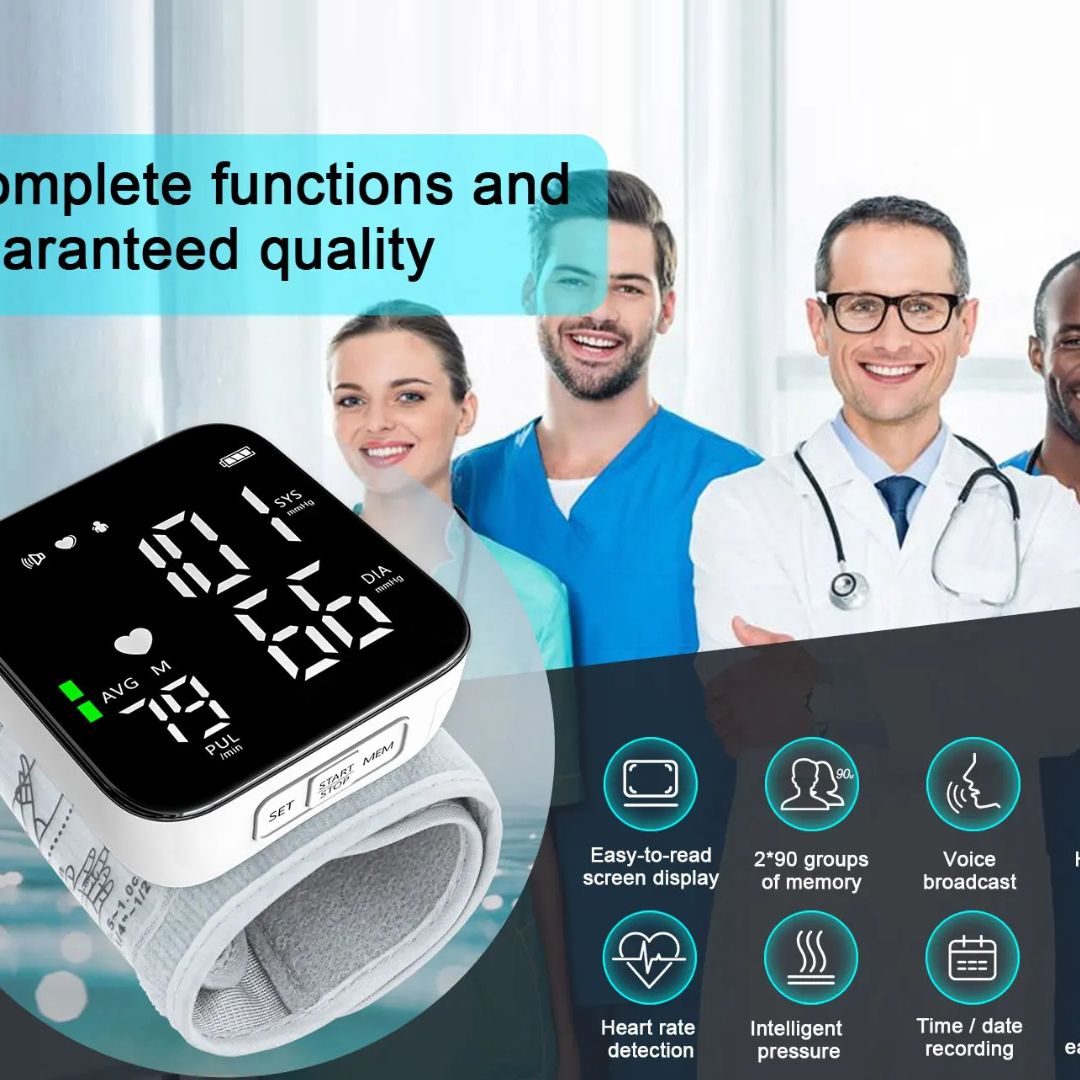 Tensiomètre Électronique au Poignet – Précision et Simplicité à Portée de Main