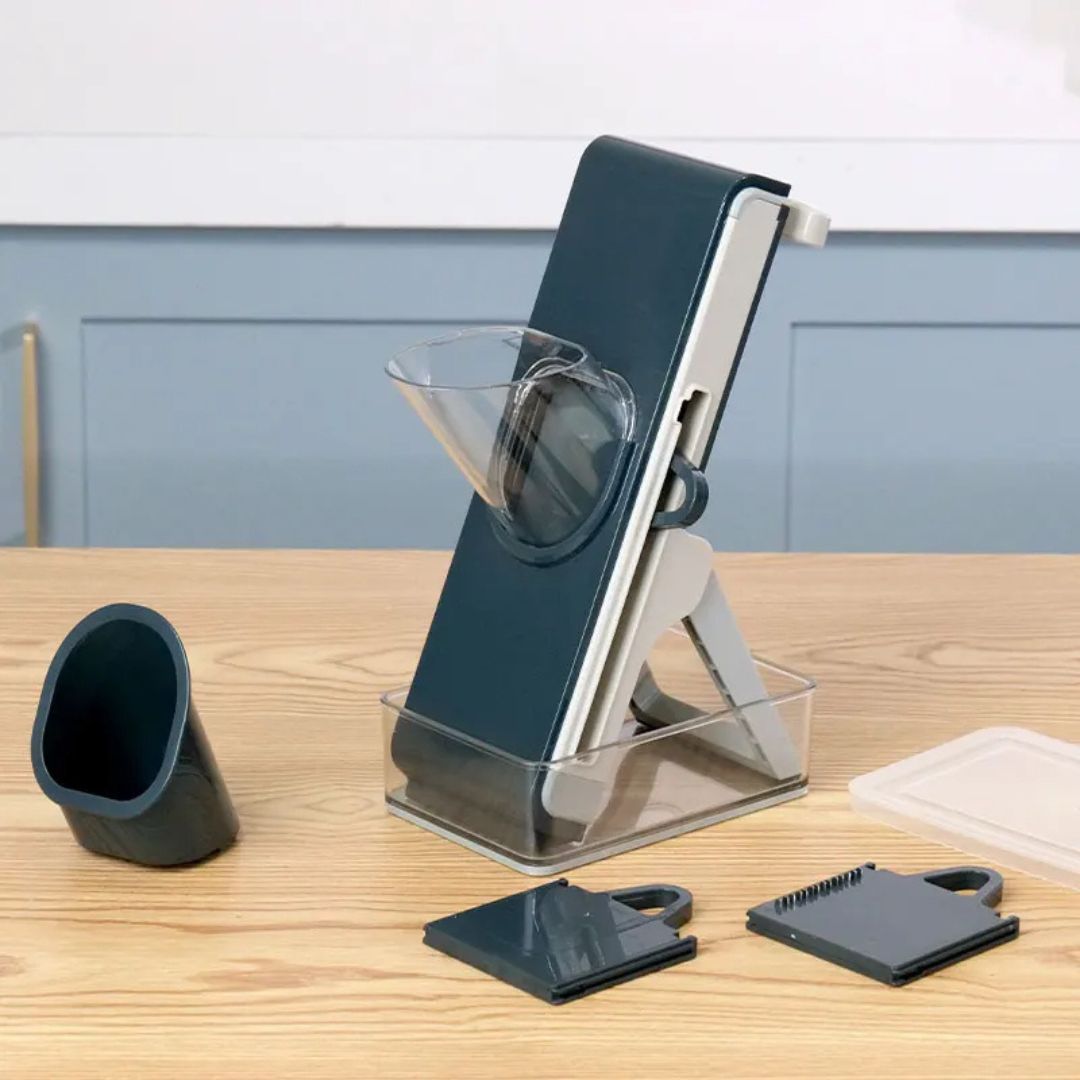 Mandoline de Cuisine Sécurisée – Tranchez Facilement et Sans Risque !