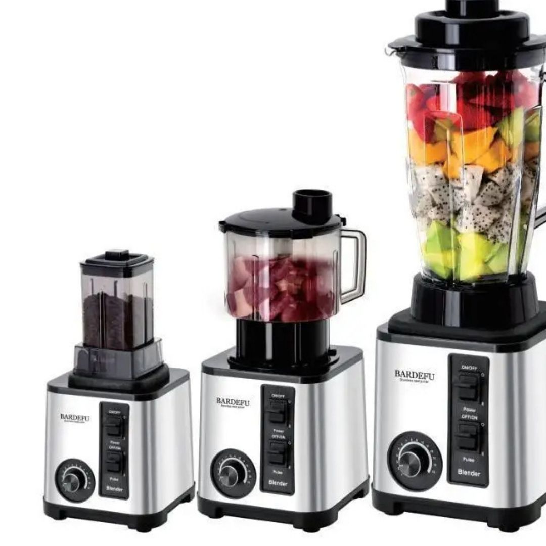 Robot Mixeur Multifonction Inox – La Puissance et l'Élégance en Cuisine !