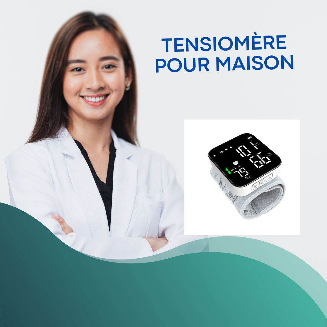 Tensiomètre Électronique au Poignet – Précision et Simplicité à Portée de Main