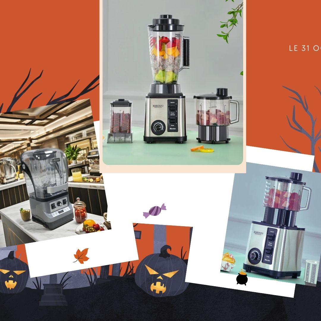 Robot Mixeur Multifonction Inox – La Puissance et l'Élégance en Cuisine !